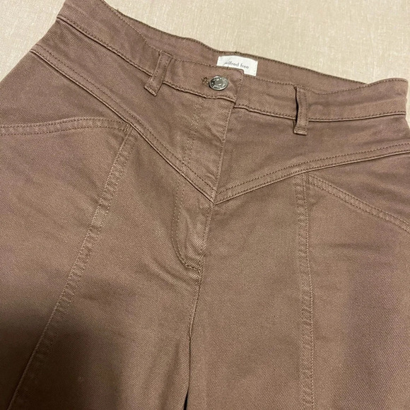 Wilfred Free | Aritzia | Dark Taupe Archer Pant, Size 0 - Picture 3 of 5